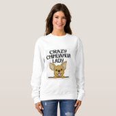 Chihuahua-Kleidung Sweatshirt (Vorne ganz)