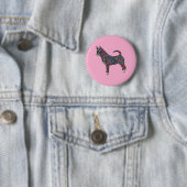 Chihuahua Knopf Button (Beispiel)