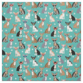 Chihuahua-komische Sonnenbrille Stoff (Muster)