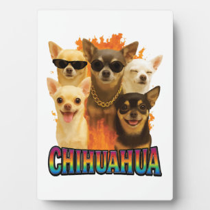 Chihuahua-Kopie Fotoplatte