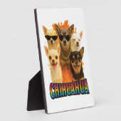 Chihuahua-Kopie Fotoplatte (Seite)