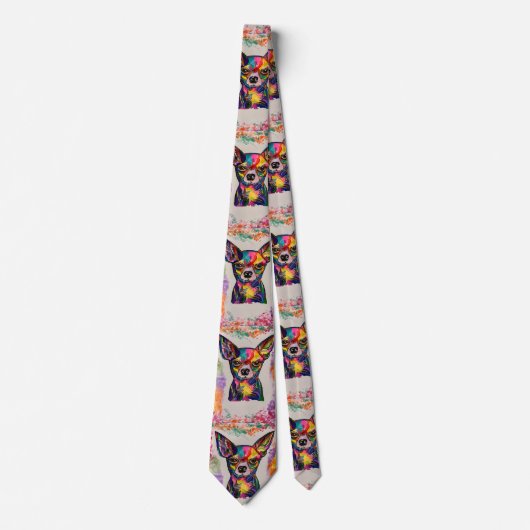 Chihuahua-Krawatte Krawatte (Vorderseite)