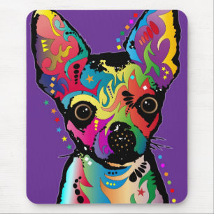 Chihuahua-Kunst Mousepad