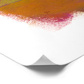 Chihuahua Kunst niedliche Schwarze Hunde Original- Poster (Ecke)