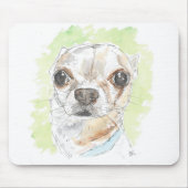 Chihuahua Kunstmaus. Mousepad (Vorne)