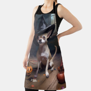 Chihuahua-Kürbisse Halloween Gruselig Schürze
