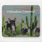 Chihuahua-Land niedliches MickeyElvis Mousepad (Vorne)