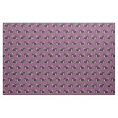 Chihuahua langhaariger, tribierter Hund lila Stoff (Fat Quarter (45,7 x 55,9 cm))