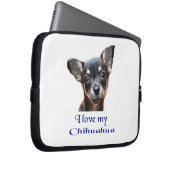Chihuahua Laptop Sleeve (Vorne Rechts)