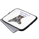 Chihuahua Laptop Sleeve (Vorne Knopf)