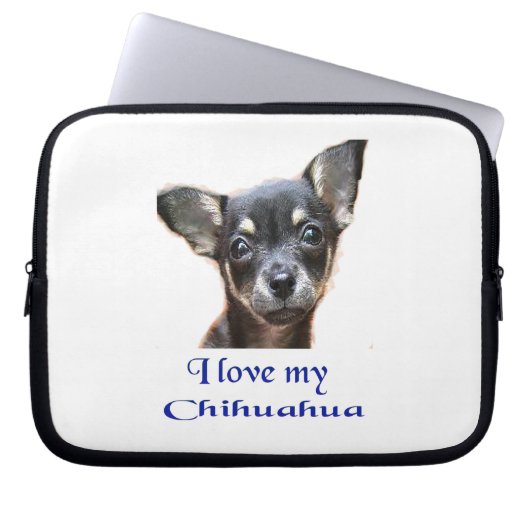 Chihuahua Laptop Sleeve (Vorderseite)