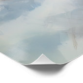 Chihuahua lässt es Weihnachten schnee Poster (Ecke)