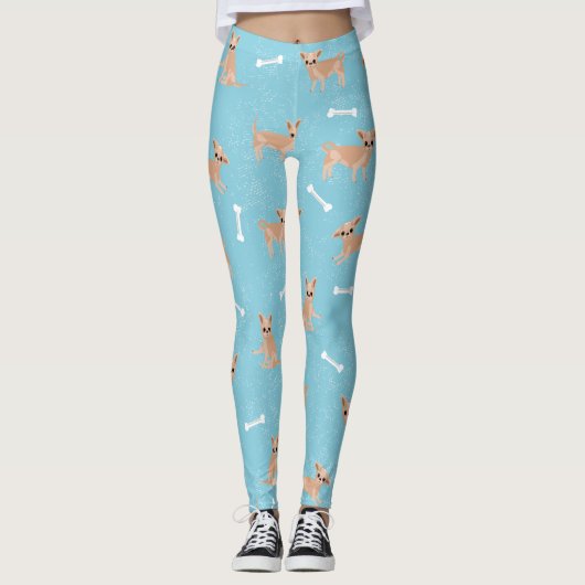 Chihuahua Leggings (Vorderseite)