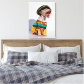 Chihuahua Leinwanddruck (Insitu (Schlafzimmer))