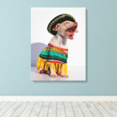 Chihuahua Leinwanddruck (Insitu (Holzboden))