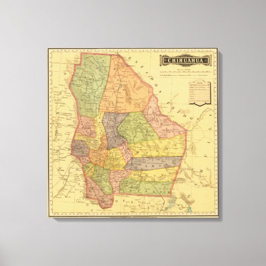 Chihuahua Leinwanddruck (Vorderseite)