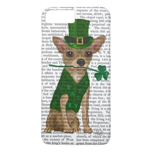 Chihuahua Leprechaun Case-Mate iPhone Hülle (Rückseite)