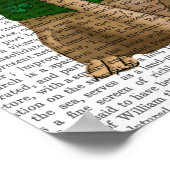 Chihuahua Leprechaun Poster (Ecke)