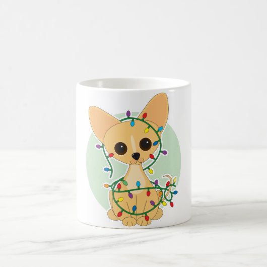 Chihuahua-Lichter Kaffeetasse (Mittel)