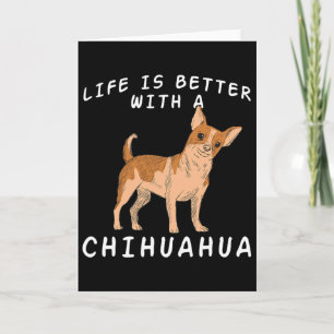 Chihuahua Liebe - Chiuaua Dog Mama Liebe Sprichwor Karte