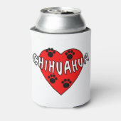 Chihuahua-Liebe Dosenkühler (Kanne Rückseite)