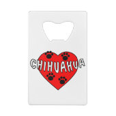 Chihuahua-Liebe Geldbeutel Flaschenöffner (Rückseite)