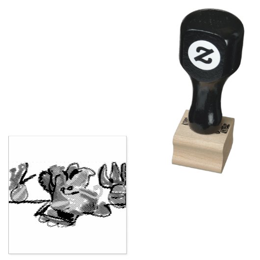 Chihuahua-Liebe Gummistempel (Stempel)