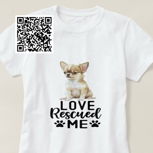 Chihuahua-Liebe rettete mich T-Shirt
