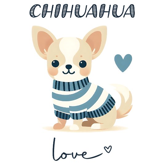 Chihuahua-Liebe T-Shirt