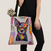 Chihuahua Liebe Tote Bag Tasche (Von Nahem)