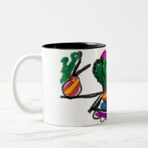 Chihuahua-Liebe Zweifarbige Tasse