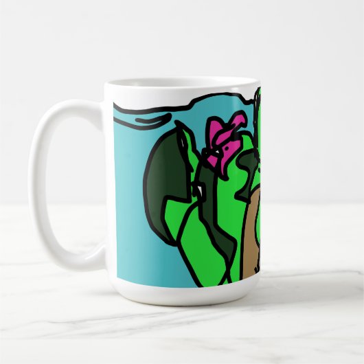 Chihuahua-Liebhaber Kaffeetasse (Links)