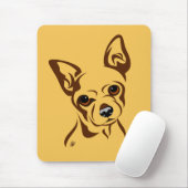 Chihuahua-Liebhaber Mousepads (Mit Mouse)