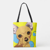 Chihuahua-Liebhaber-Taschen Tasche (Rückseite)