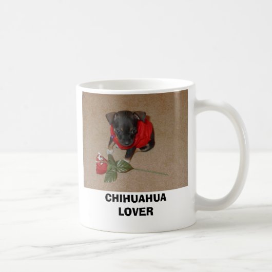 CHIHUAHUA-LIEBHABER-TASSE KAFFEETASSE (Rechts)