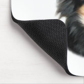 Chihuahua (long) History Design Mousepad (Ecke)