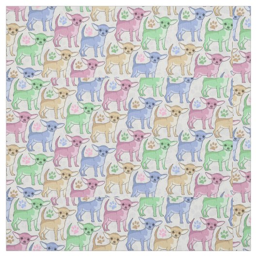 Chihuahua-Lover-Muster Stoff (Muster)