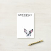 Chihuahua Lover Post-it Klebezettel (Auf Schreibtisch)