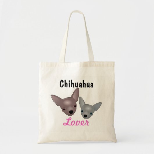 Chihuahua Lover Tote Bag Tragetasche (Vorne)
