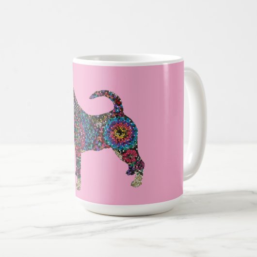 Chihuahua lovers Mug Kaffeetasse (VorderseiteRechts)
