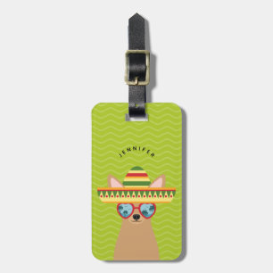 Chihuahua Luggage Tags Gepäckanhänger