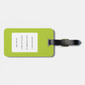 Chihuahua Luggage Tags Gepäckanhänger (Rückseite horizontal)
