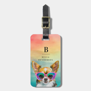 Chihuahua Luggage Tags Gepäckanhänger