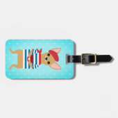 Chihuahua Luggage Tags Gepäckanhänger (Vorderseite horizontal)