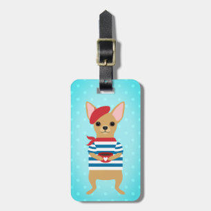 Chihuahua Luggage Tags Gepäckanhänger