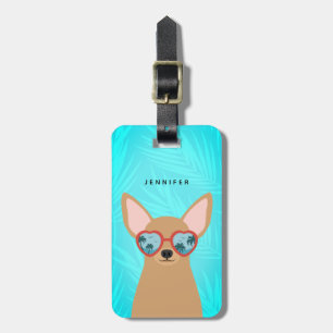 Chihuahua Luggage Tags Gepäckanhänger