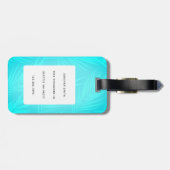 Chihuahua Luggage Tags Gepäckanhänger (Rückseite horizontal)