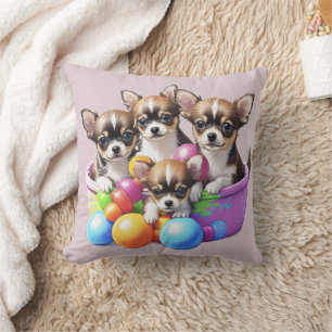 Chihuahua lustige Welpen Kissen