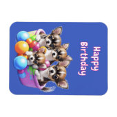 Chihuahua lustige Welpen Magnet (Horizontal)