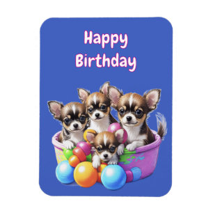 Chihuahua lustige Welpen Magnet